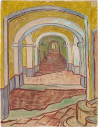 Corridor in Saint-Paul Hospital